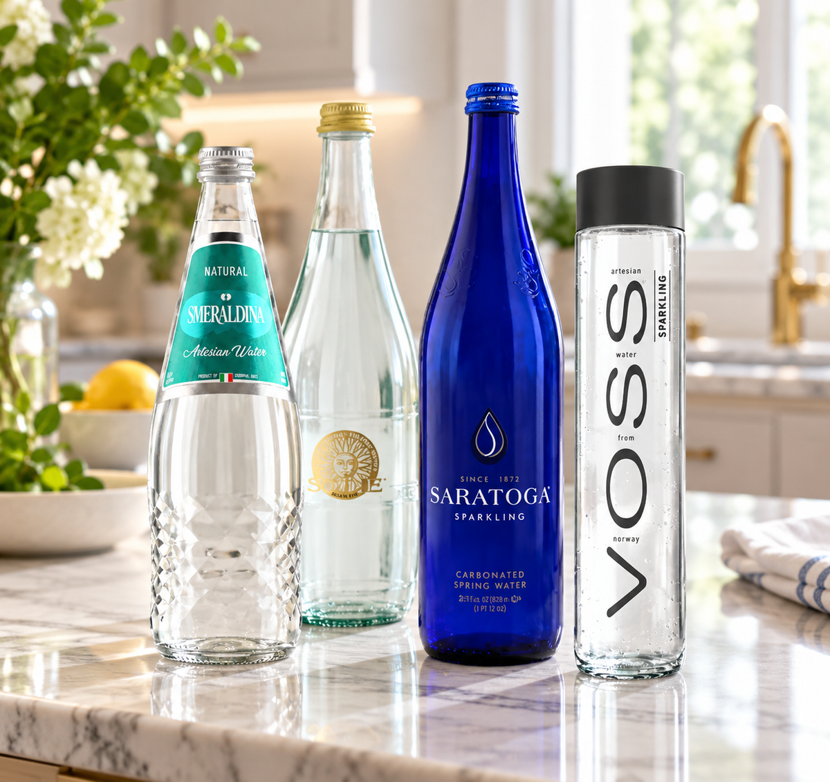 Bottle as Art: The Best-Designed Waters to Leave Out on the Counter