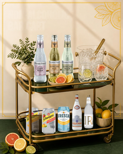 The Grown-Up Drinks Cart, Booze-Free: Building It With Fever-Tree, Fresca & Citrus