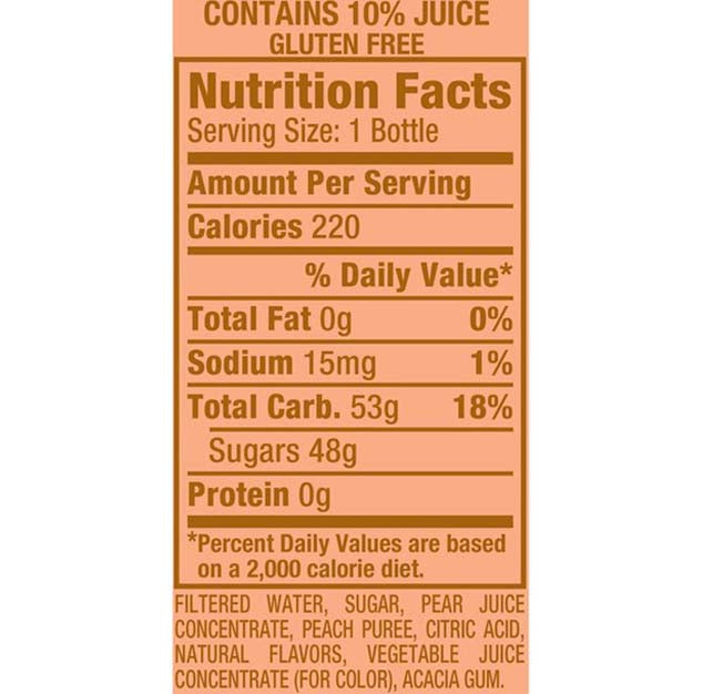 Snapple - Raspberry Peach - 16 oz (9 Plastic Bottles)