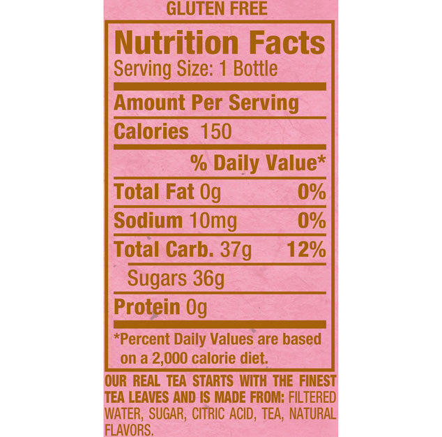 Snapple - Raspberry Tea - 16 oz (9 Plastic Bottles)