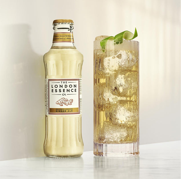 London Essence Co. - Delicate London Ginger Ale - 200 ml (24 Glass Bottles)