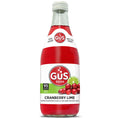 GUS Soda - Cranberry Lime - 12 oz (9 Glass Bottles)
