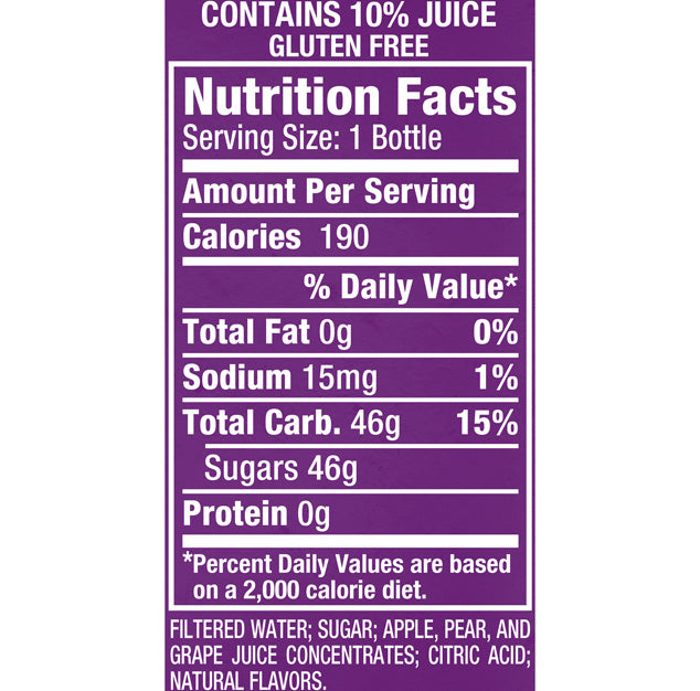 Snapple - Grapeade - 16 oz (24 Plastic Bottles)