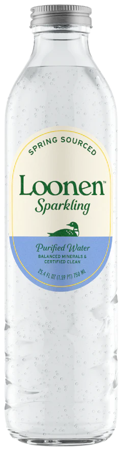 Loonen - Sparkling Water - 750 ml (12 Glass Bottles)