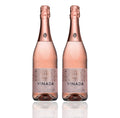 VINADA - Sparkling Rose - Zero Alcohol Wine - 750 mL (4 Glass Bottles)