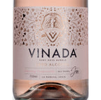 VINADA - Sparkling Rose - Zero Alcohol Wine - 750 mL (1 Glass Bottles)