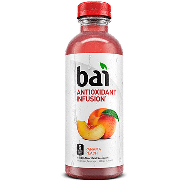 Bai - Panama Peach - 18 oz (12 Plastic Bottles)