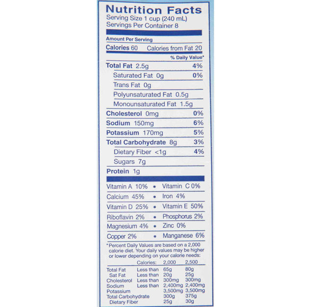 Blue Diamond Almond Breeze Original (Half a Gallon)