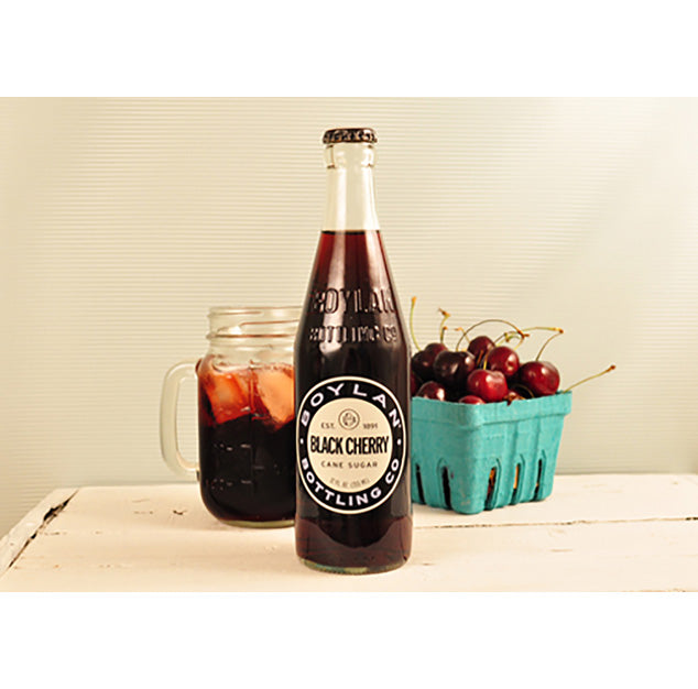 Boylan - Black Cherry - 12 oz (24 Glass Bottles)