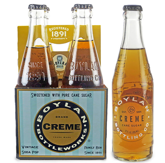 Boylan - Creme - 12 oz (24 Glass Bottles)
