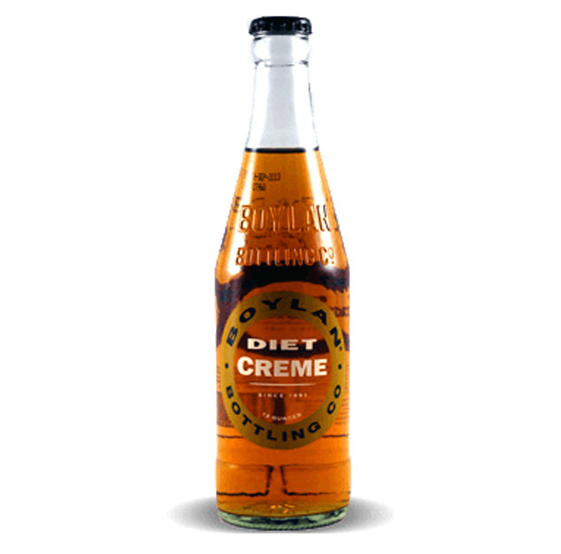 Boylan - Diet Creme - 12 oz (24 Glass Bottles)