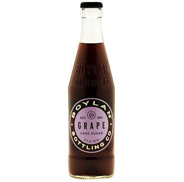 Boylan - Grape - 12 oz (24 Glass Bottles)
