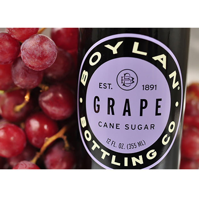 Boylan - Grape - 12 oz (24 Glass Bottles)