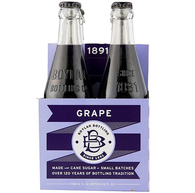Boylan - Grape - 12 oz (24 Glass Bottles)