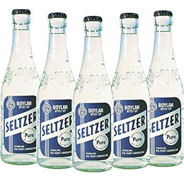 Boylan - Seltzer Classic - 12 oz (24 Glass Bottles)