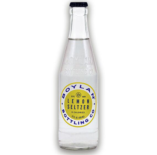 Boylan - Lemon Seltzer - 12 oz (12 Glass Bottles)