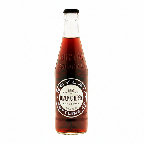 Boylan - Black Cherry - 12 oz (12 Glass Bottles)