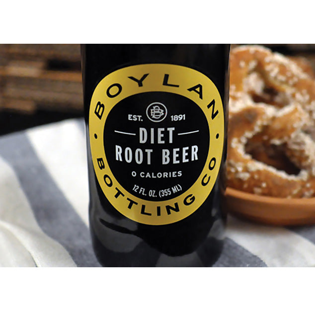 Boylan - Diet Soda Variety Pack - 12 oz (12 Glass Bottles)