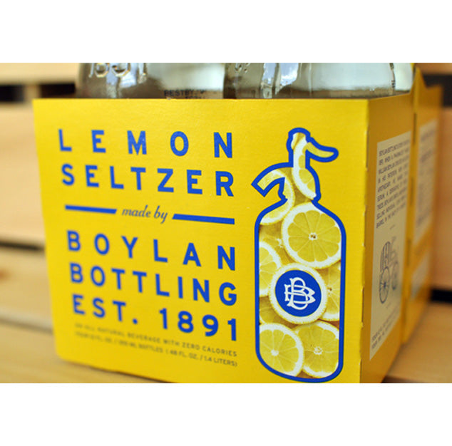 Boylan - Lemon Seltzer - 12 oz (12 Glass Bottles)