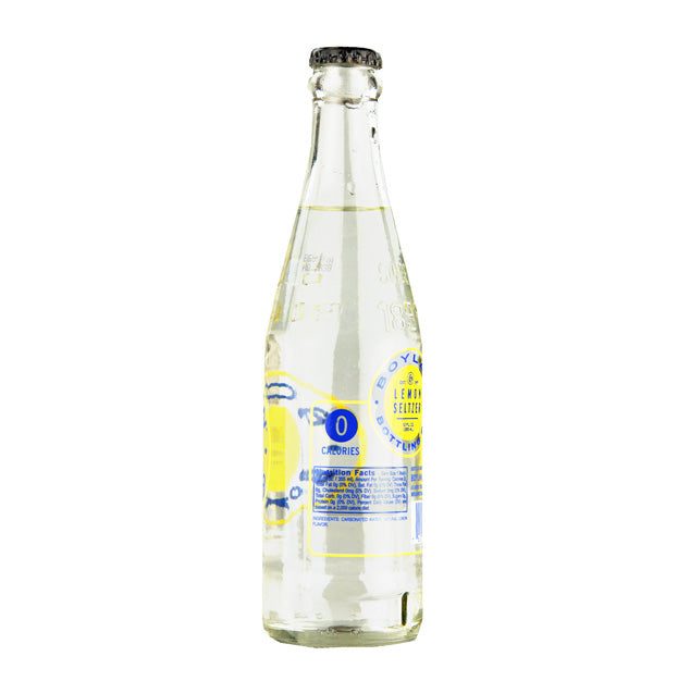 Boylan - Lemon Seltzer - 12 oz (12 Glass Bottles)