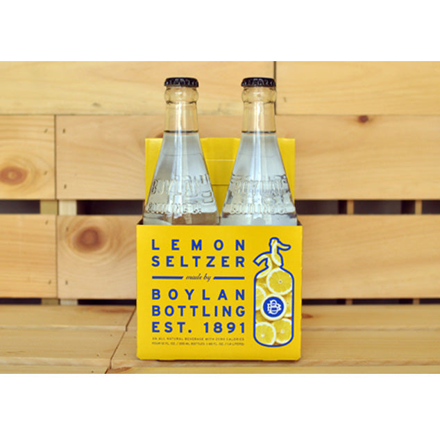 Boylan - Lemon Seltzer - 12 oz (12 Glass Bottles)