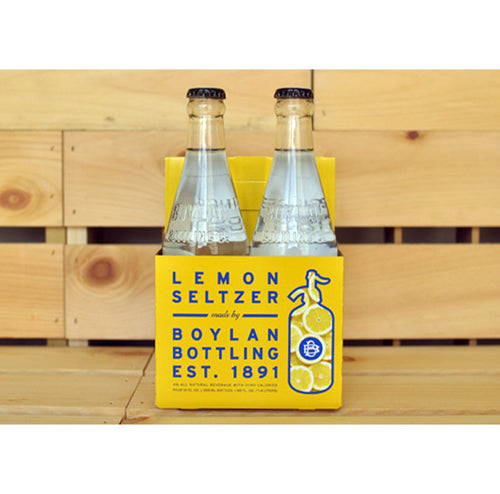 Boylan - Lemon Seltzer - 12 oz (24 Glass Bottles)