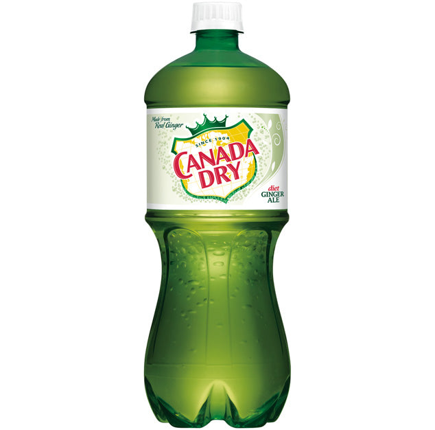 Canada Dry - Diet Ginger Ale - 1 L (1 Plastic Bottle)