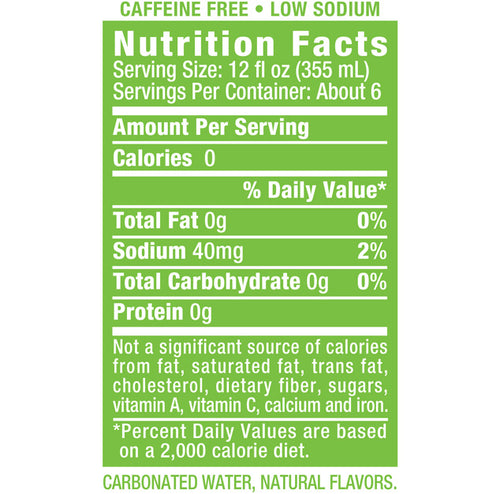 Canada Dry - Sparkling Lemon Lime - 2 L (6 Plastic Bottles)