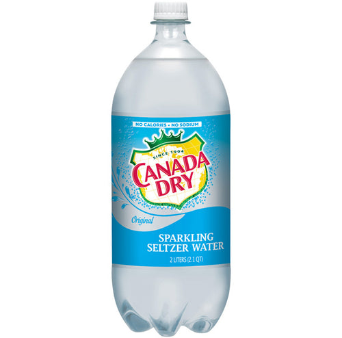 Canada Dry Plain Seltzer (2 Liter)