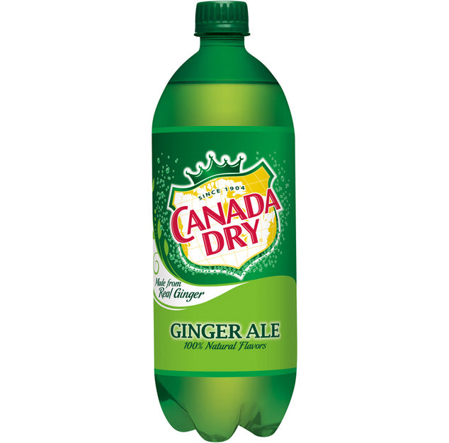 Canada Dry - Ginger Ale - 1 L (12 Plastic Bottles)