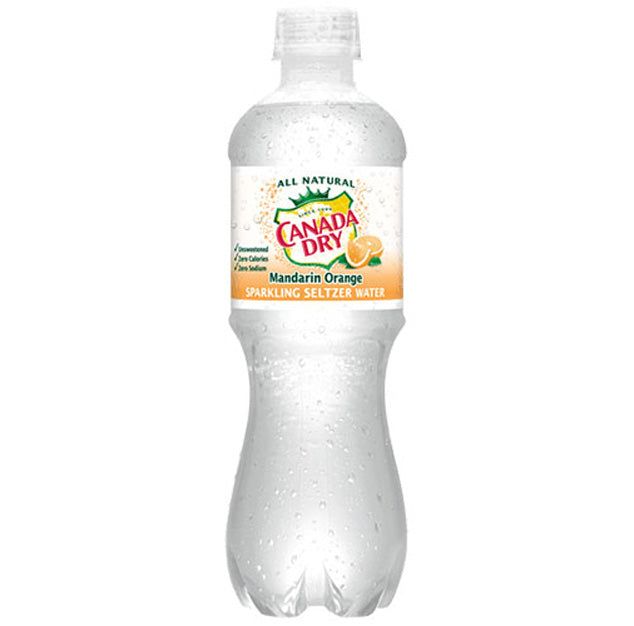 Canada Dry - Sparkling Orange - 20 oz (24 Plastic Bottles)