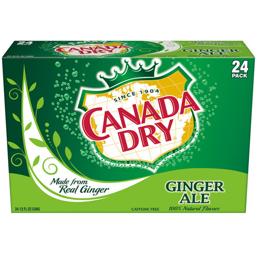 Canada Dry - Ginger Ale - 12 oz (24 Cans)