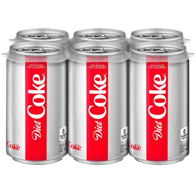 Coke - Diet - 7.5 oz (24 Cans)