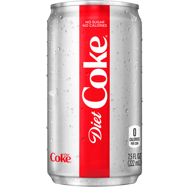 Coke - Diet - 7.5 oz (24 Cans)