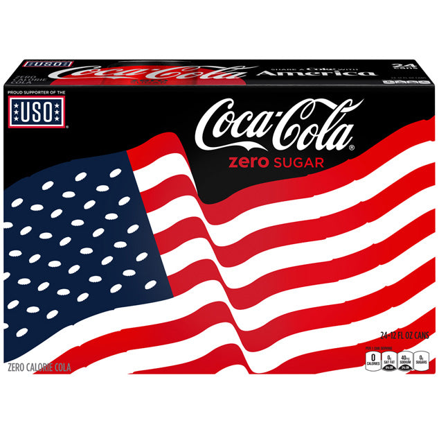 Coke - Zero - 12 oz (24 Cans)