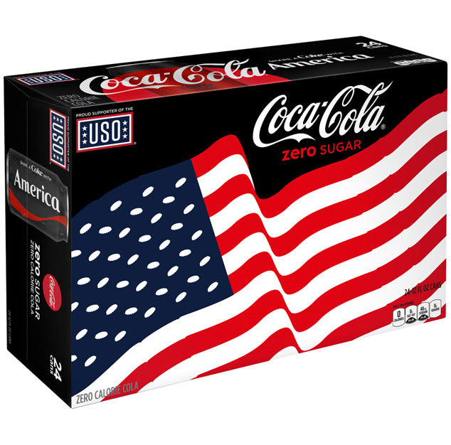 Coke - Zero - 12 oz (24 Cans)