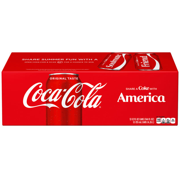Coke - Classic - 12 oz (12 Cans)