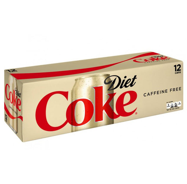 Coke - Diet Caffeine Free - 12 oz (12 Cans)