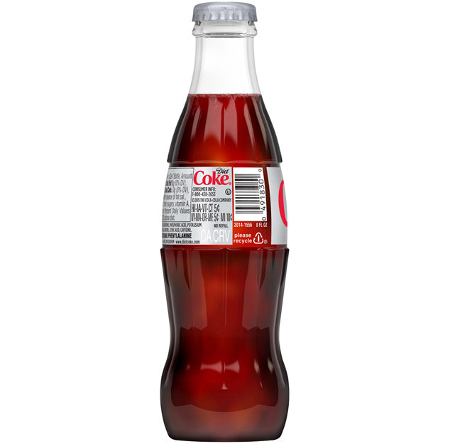 Coca Cola - Diet - 8 oz (24 Glass Bottles)