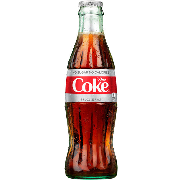 Coca Cola - Diet - 8 oz (24 Glass Bottles)