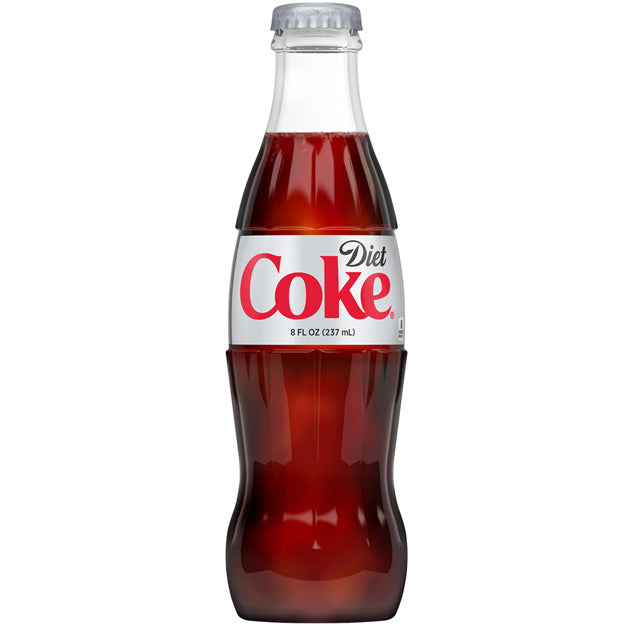 Coca Cola - Diet - 8 oz (24 Glass Bottles)
