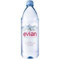 Evian - Spring Water - 1 L (6 Plastic Bottles)