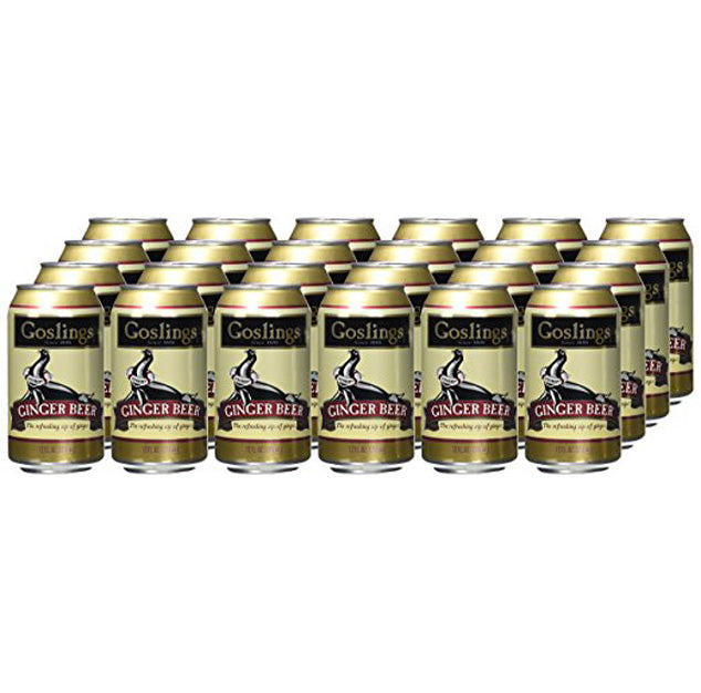 Goslings - Ginger Beer - 12 oz (24 Cans)
