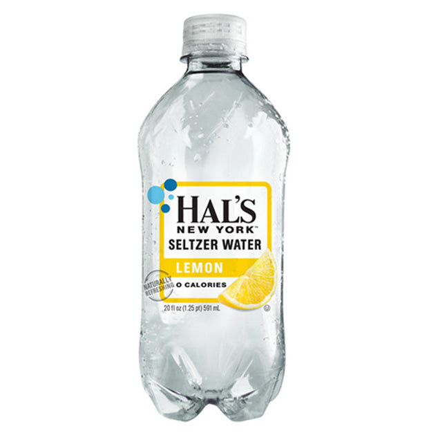 Hal's NY - Lemon - 20 oz (24 Plastic Bottles)