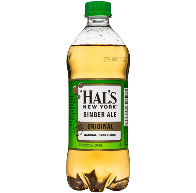 Hal's NY - Ginger Ale - 20 oz (24 Plastic Bottles)