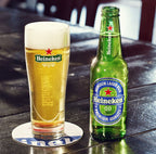 Heineken - Zero - Non Alcoholic Beer - 11.2 oz (12 Glass Bottles)