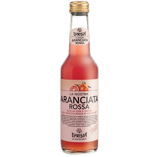 Lurisia - Aranciata Rossa - 275 ml (12 Glass Bottles)