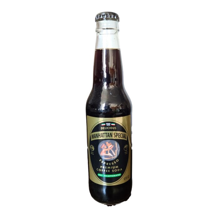 Manhattan Special - Diet Decaffeinated Premium Coffee Soda - 12 oz (6 Glass Bottles)