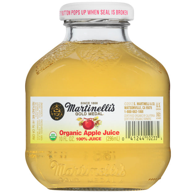 Martinelli's - Apple Juice - 10 oz (24 Glass Bottles)