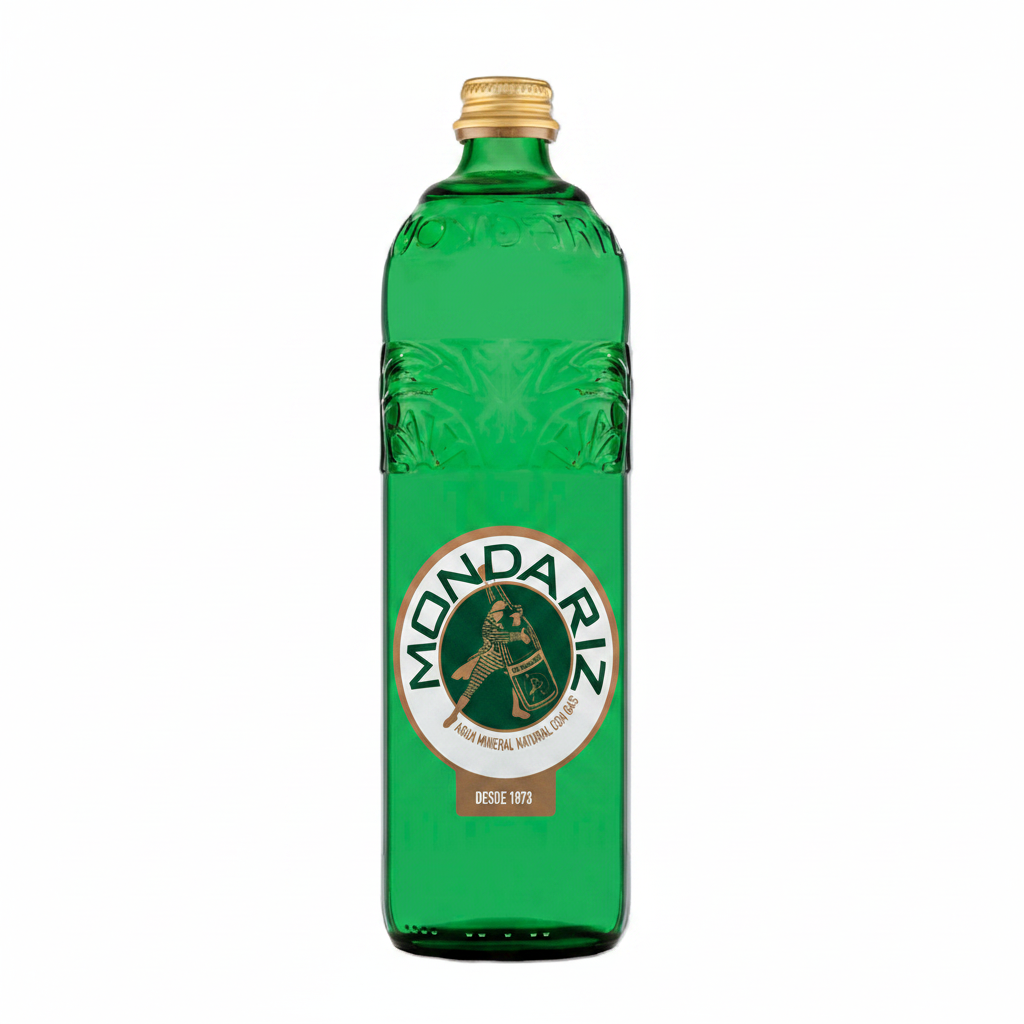Mondariz - Natural Sparkling Mineral Water - 750 ml (12 Glass Bottles)
